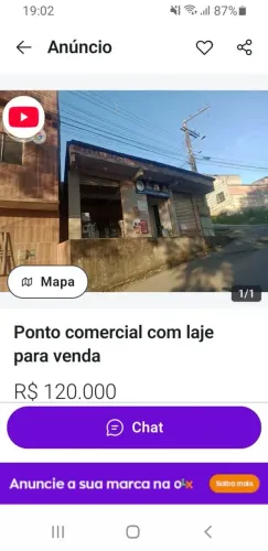 Vendo ponto comercial em Itabuna com laje pronta 