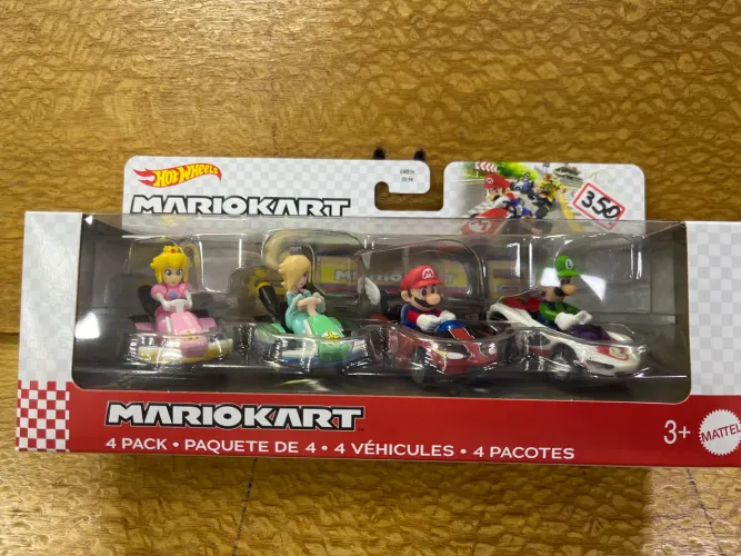 Mário kart Hot wheels pack