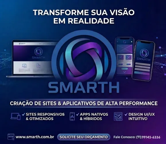 Quer ter seu próprio site, ecomerce, delivery ou aplicativo ?