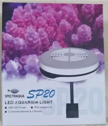 Luminária Spectra Sp20 Led20w C/temporizador Aquário Marinho