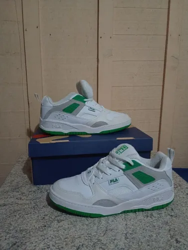 Tênis fila corda branco/verde tamanho 39 em perfeito estado usado uma vez 