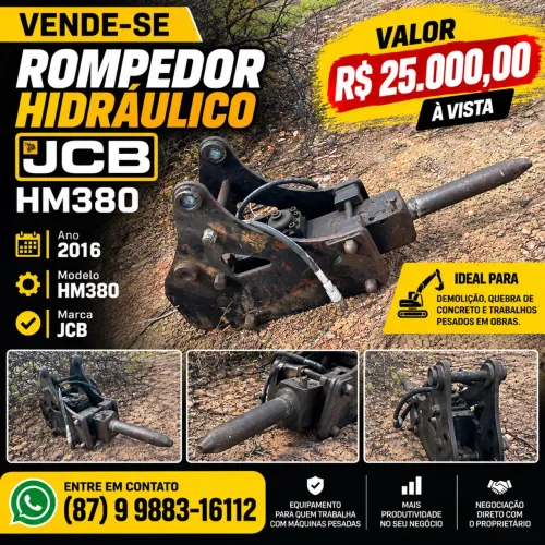 ROMPEDOR HIDRÁULICO JCB