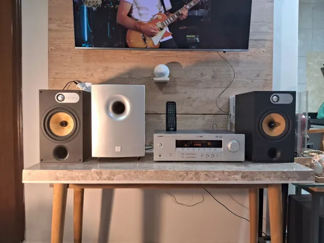 YAMAHA + SUBWOOFER klipsch kef focal dynaudio elac