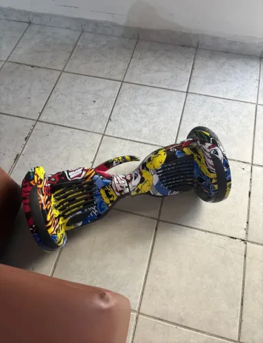 Hoverboard 10 Polegadas Hip Hop Skate Elétrico Led Bluetooth e Bolsa Brinovar