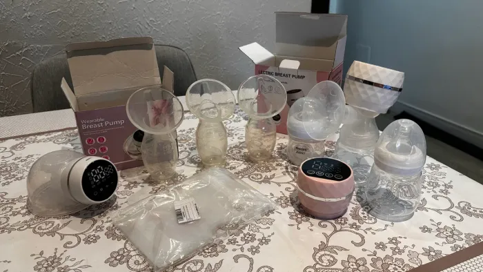 Kit extração leite materno