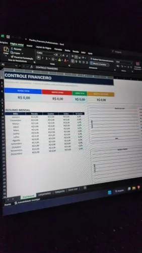Planilha de Controle Financeiro Completa