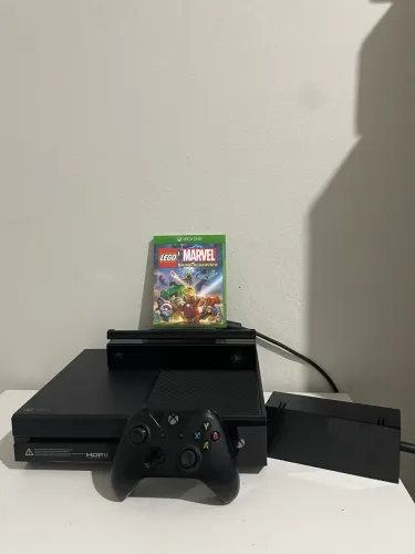 Xbox one fat - 1 terá + Kinect original - completo 