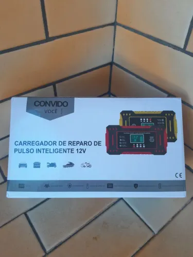 Carregador Inteligente de Bateria Automotiva 12V Bivolt