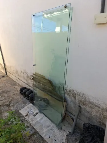 Vidro para Box de Banheiro (Porta + Fixo) - Completo