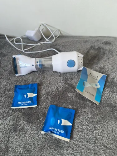 Pente Elétrico Aspirador de Piolhos Showliss Pro - Novo, Sem Uso