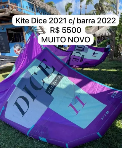 Kite Duotone Dice 11m c/barra