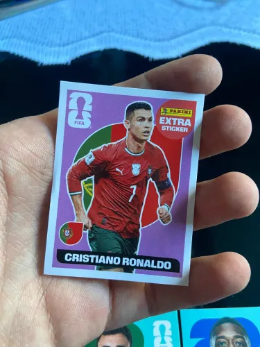 FIGURINHA CRISTIANO RONALDO