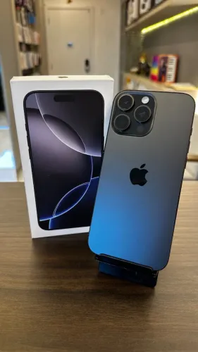 IPHONE 16 PRO MAX 256GB PRETO SEMINOVO / LOJA FÍSICA