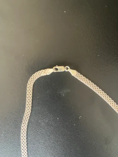 Vendo corrente de prata maciça 