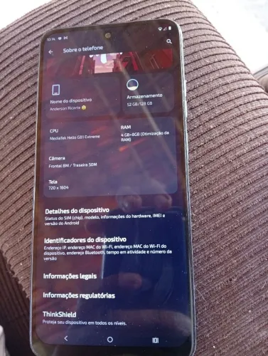 Vendo Moto G05 400.00 R$