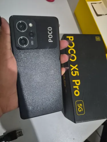 POCO X5 PRO 5G 256 GB ? AMOLED 120 Hz, Câmera 108 MP e 5G