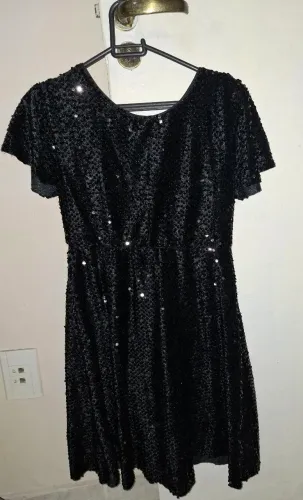 Vestido de festa novo tamanho 12 anos