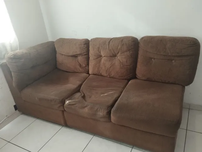 Sofá doação precisa de reforma