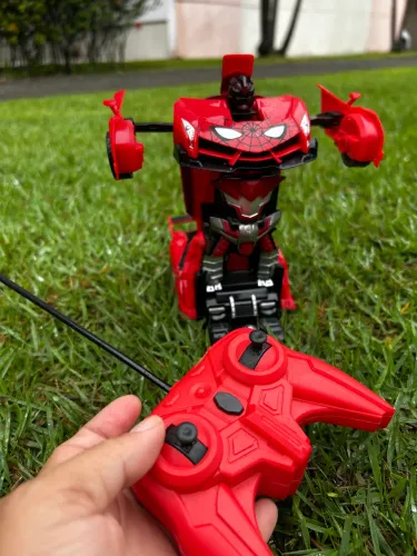 Carrinho Homem-Aranha com Controle Remoto
