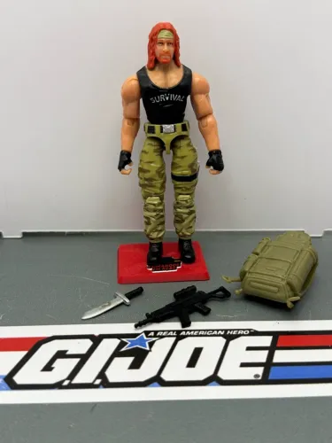 Gi Joe Collectors' Club DTC Exclusive Outback Survivalist - 2008 - Comandos em ação