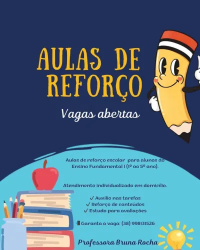 Aulas de Reforço
