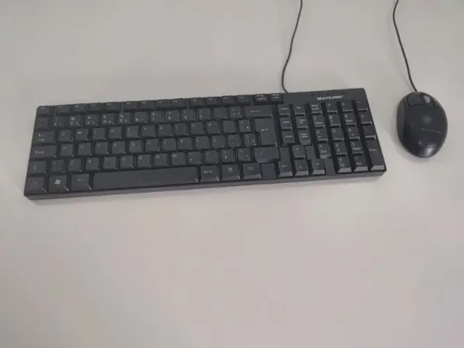 Kit Teclado + Mouse Multilaser com Fio