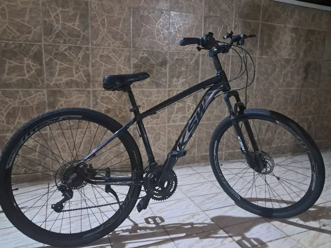 BICICLETA ARO 29 KSW ALUMÍNIO PRETA NOVA...