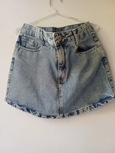 Saia jeans