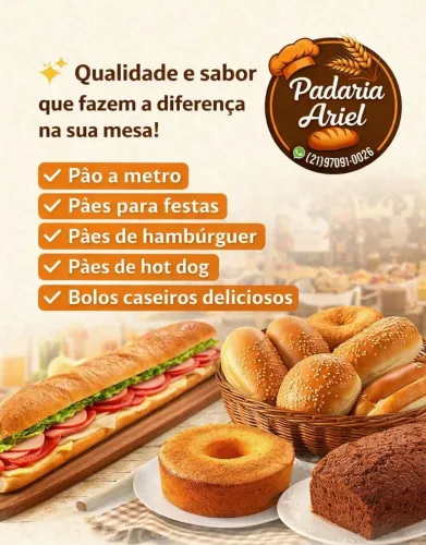 Balconista padaria 