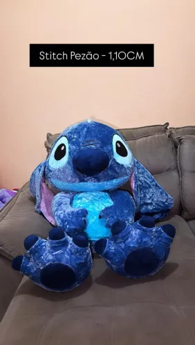 Pelúcia Gigante Stitch Pezão 1,10cm 