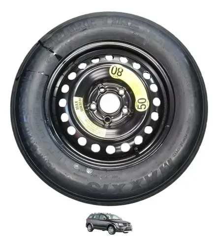 Roda Estepe Pneu New Tucson 1.6 16v Tgdi 2017 A 2024 Preto