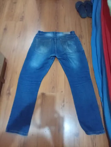 Calça masculina 42 Stone whash