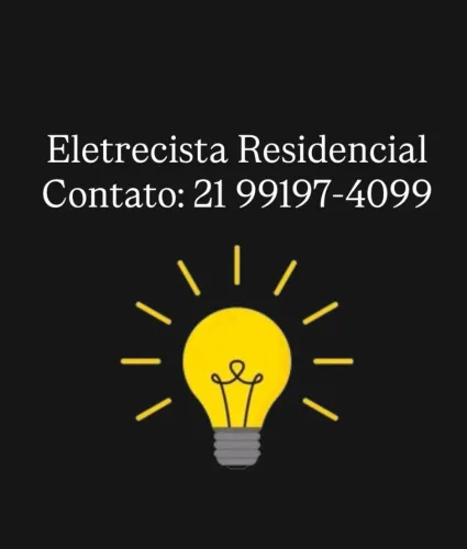 Eletrecista Residencial e serviços de informática.