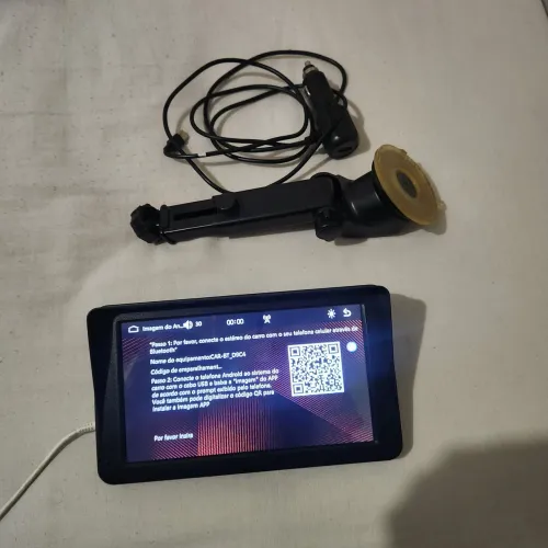 Central Multimídia Portátil Carplay/Android Auto - Tela Touch - Pronta Entrega