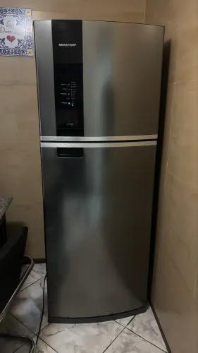 Geladeira Brastemp Frost Free Inox