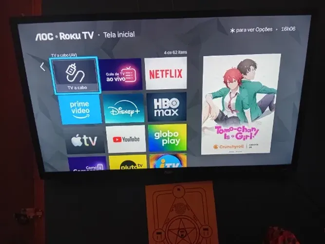 VENDO SMART TV 32 POLEGADAS COM SISTEMA ROKU INTEGRADO