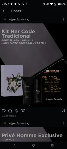Presente dia dos namorados 