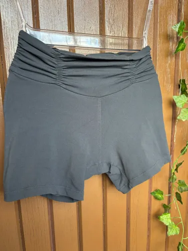 Shorts de Academia Cinza Top Moda Casual Fitness