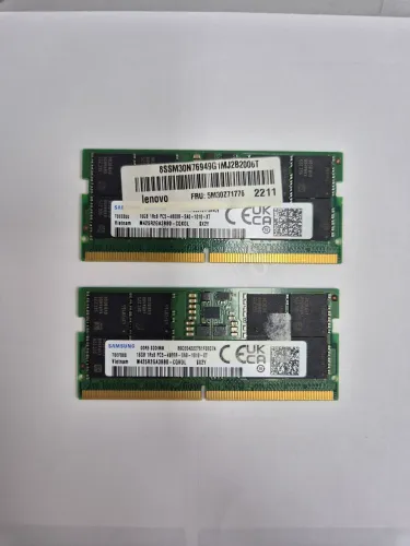 Kit Memória RAM 32GB (2x16GB) DDR5 5600MHz Samsung SODIMM Notebook