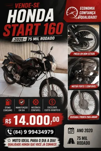 HONDA CG START 160