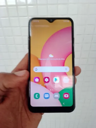 Samsung A01 semi-novo (32 GB) funcionando perfeitamente