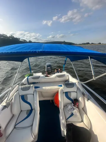 LANCHA | FOCKER 16 | YAMAHA 50HP | 77 HORAS | ÁGUA DOCE | CARRETA DOCUMENTADA 