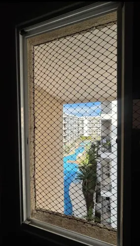 Rede de proteção tela mosquiteiro