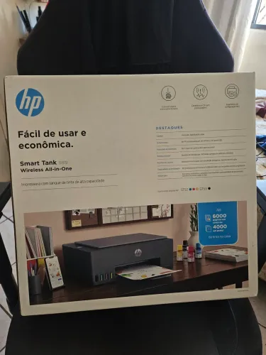 Imoressora HP Smart Tank 589 Wireless All-in-One - Lacrada