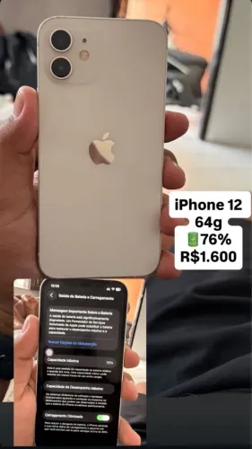 Celular iPhone 12 64 tb