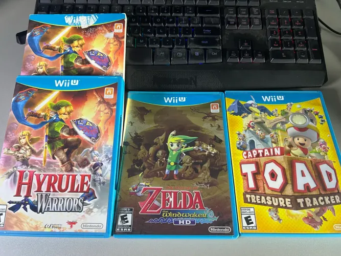 OFERTA - KIT ZELDA E TOAD - 3 jogos