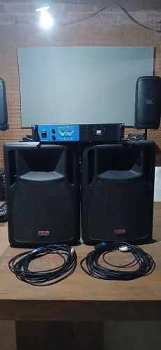 Kit som 600 Wts machine muito novo !!! aceito controladora 