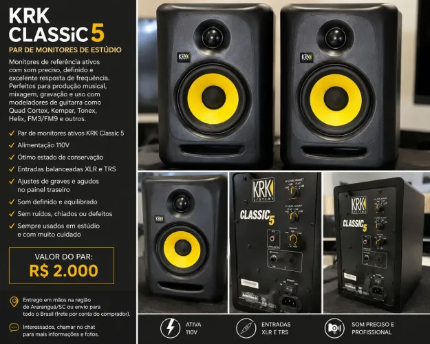Monitor krk Classic 5