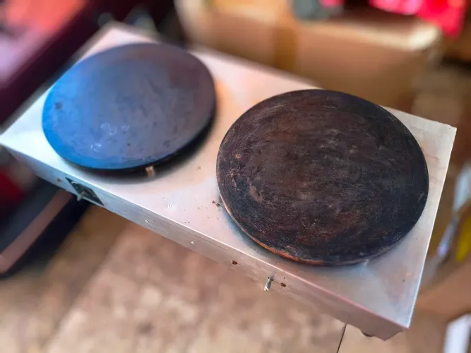 CREPEIRA DUPLA À GÁS
