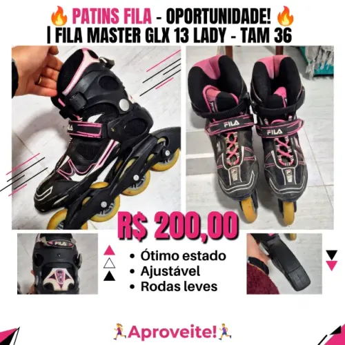 Patins FILA Master GLX 13 lady, TAM 36